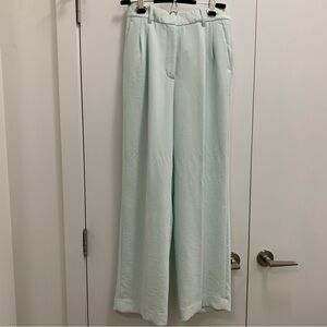 Wilfred pants light Mint Women’s straight leg Trousers size 6 with 30” inseam